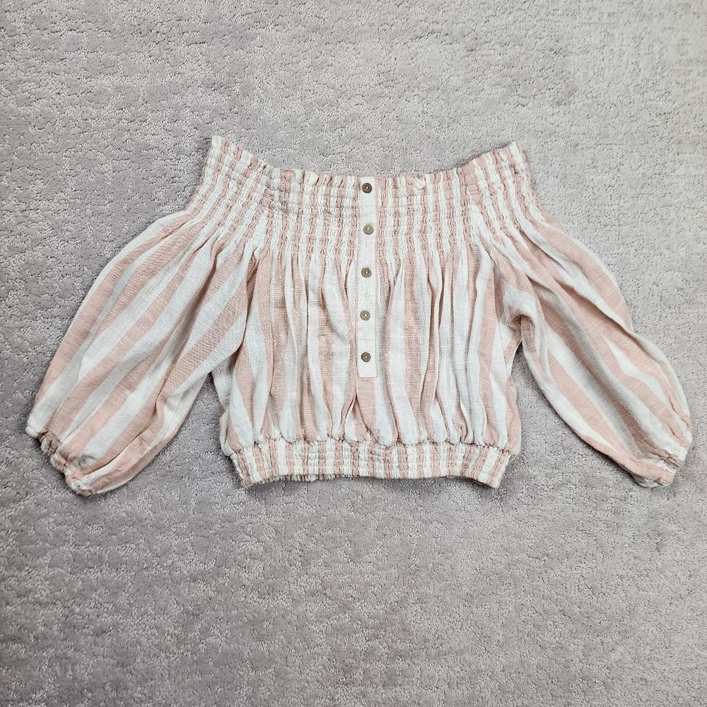 Vintage Havana off the shoulder top